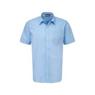 Wingman Blue Short Sleeved Shirt Small Adult
